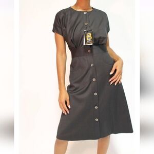 *NEW* Bruno Ierullo Jet Port Dress